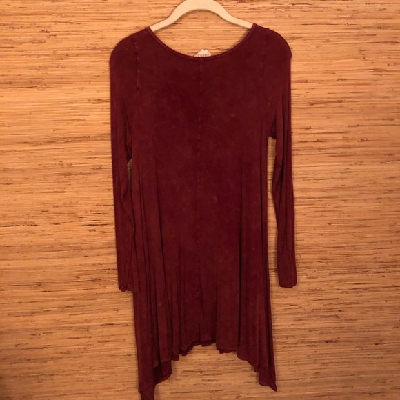 Burgundy dress - Picture 2 of 3